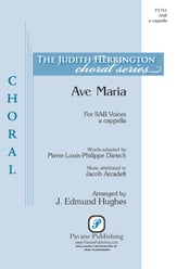 Ave Maria SAB choral sheet music cover